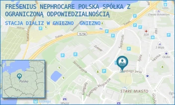 STACJA DIALIZ W GNIEZNO - FRESENIUS NEPHROCARE POLSKA SPÓŁKA Z OGRANICZONĄ ODPOWIEDZIALNOŚCIĄ - ŚW. JANA 9,  GNIEZNO