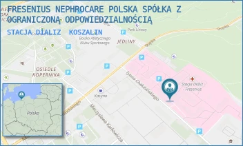 STACJA DIALIZ - FRESENIUS NEPHROCARE POLSKA SPÓŁKA Z OGRANICZONĄ ODPOWIEDZIALNOŚCIĄ - CHAŁUBIŃSKIEGO 7, KOSZALIN