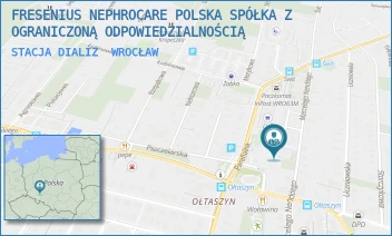 STACJA DIALIZ - FRESENIUS NEPHROCARE POLSKA SPÓŁKA Z OGRANICZONĄ ODPOWIEDZIALNOŚCIĄ - UL. NENCKIEGO 61,  WROCŁAW