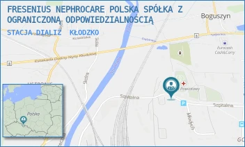 STACJA DIALIZ - FRESENIUS NEPHROCARE POLSKA SPÓŁKA Z OGRANICZONĄ ODPOWIEDZIALNOŚCIĄ - UL. SZPITALNA 1A, KŁODZKO