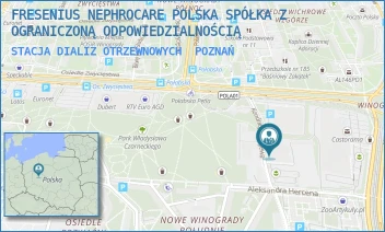 STACJA DIALIZ OTRZEWNOWYCH - FRESENIUS NEPHROCARE POLSKA SPÓŁKA Z OGRANICZONĄ ODPOWIEDZIALNOŚCIĄ - AL. SOLIDARNOŚCI 36, POZNAŃ