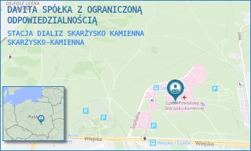 STACJA DIALIZ SKARŻYSKO KAMIENNA - DAVITA SPÓŁKA Z OGRANICZONĄ ODPOWIEDZIALNOŚCIĄ - SZPITALNA 1, SKARŻYSKO-KAMIENNA