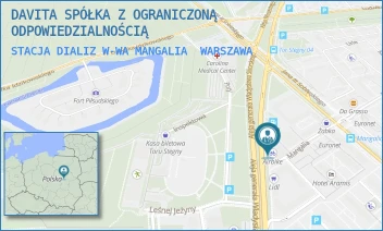 STACJA DIALIZ W-WA MANGALIA - DAVITA SPÓŁKA Z OGRANICZONĄ ODPOWIEDZIALNOŚCIĄ - MANGALIA 4,  WARSZAWA