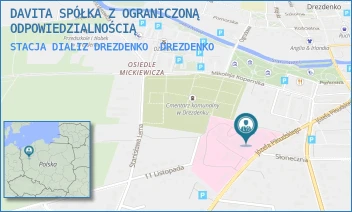 STACJA DIALIZ DREZDENKO - DAVITA SP. Z O.O. - UL. PIŁSUDSKIEGO 8,  DREZDENKO