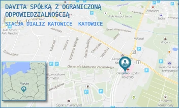 STACJA DIALIZ KATOWICE - DAVITA SPÓŁKA Z OGRANICZONĄ ODPOWIEDZIALNOŚCIĄ - UL. PANEWNICKA 65,  KATOWICE
