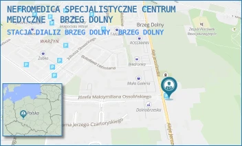 STACJA DIALIZ BRZEG DOLNY - NEFROMEDICA SPECJALISTYCZNE CENTRUM MEDYCZNE - BRZEG DOLNY - UL. ALEJE JEROZOLIMSKIE 28,  BRZEG DOLNY