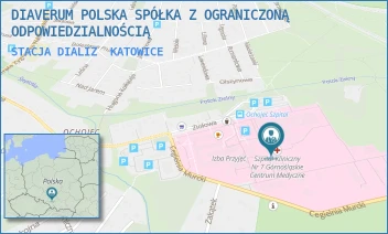 STACJA DIALIZ - DIAVERUM POLSKA SPÓŁKA Z OGRANICZONĄ ODPOWIEDZIALNOŚCIĄ - UL. ZIOŁOWA 45/47,  KATOWICE