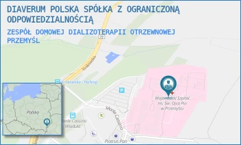 ZESPÓŁ DOMOWEJ DIALIZOTERAPII OTRZEWNOWEJ - DIAVERUM POLSKA SPÓŁKA Z OGRANICZONĄ ODPOWIEDZIALNOŚCIĄ - UL. MONTE CASSINO 18,  PRZEMYŚL