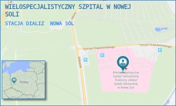 STACJA DIALIZ - WIELOSPECJALISTYCZNY SZPITAL W NOWEJ SOLI - UL. CHAŁUBIŃSKIEGO 7,  NOWA SÓL